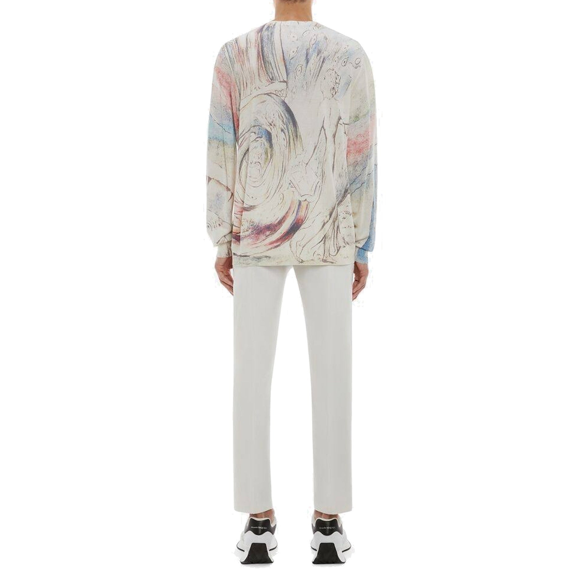 Alexander Mcqueen William Blake Dante Print Pullover Men - 3