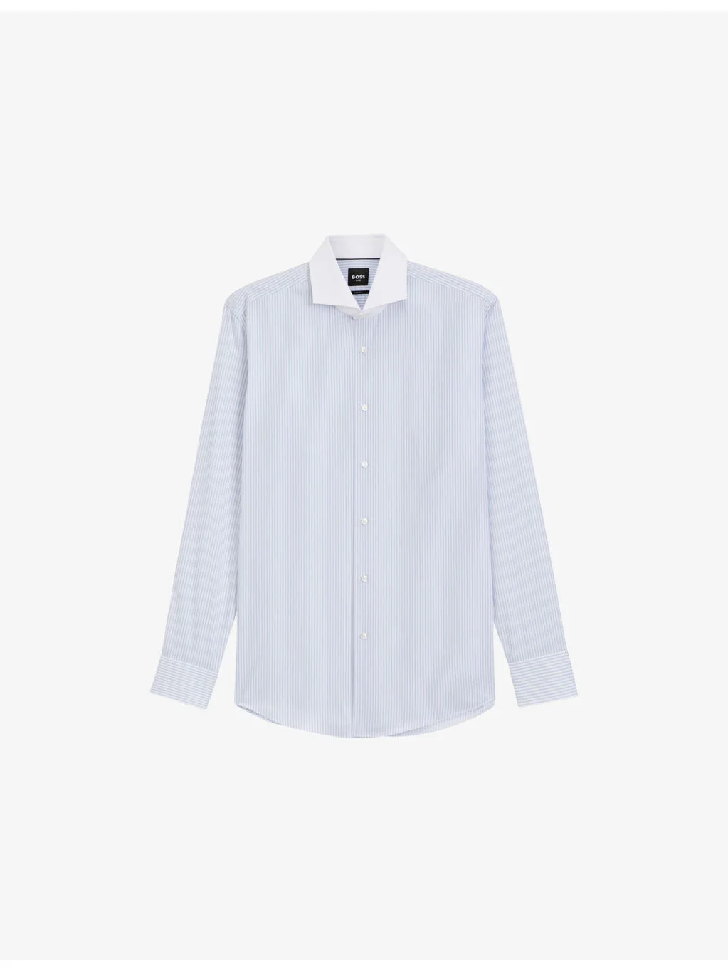 Striped Slim-Fit Cotton Shirt - 1