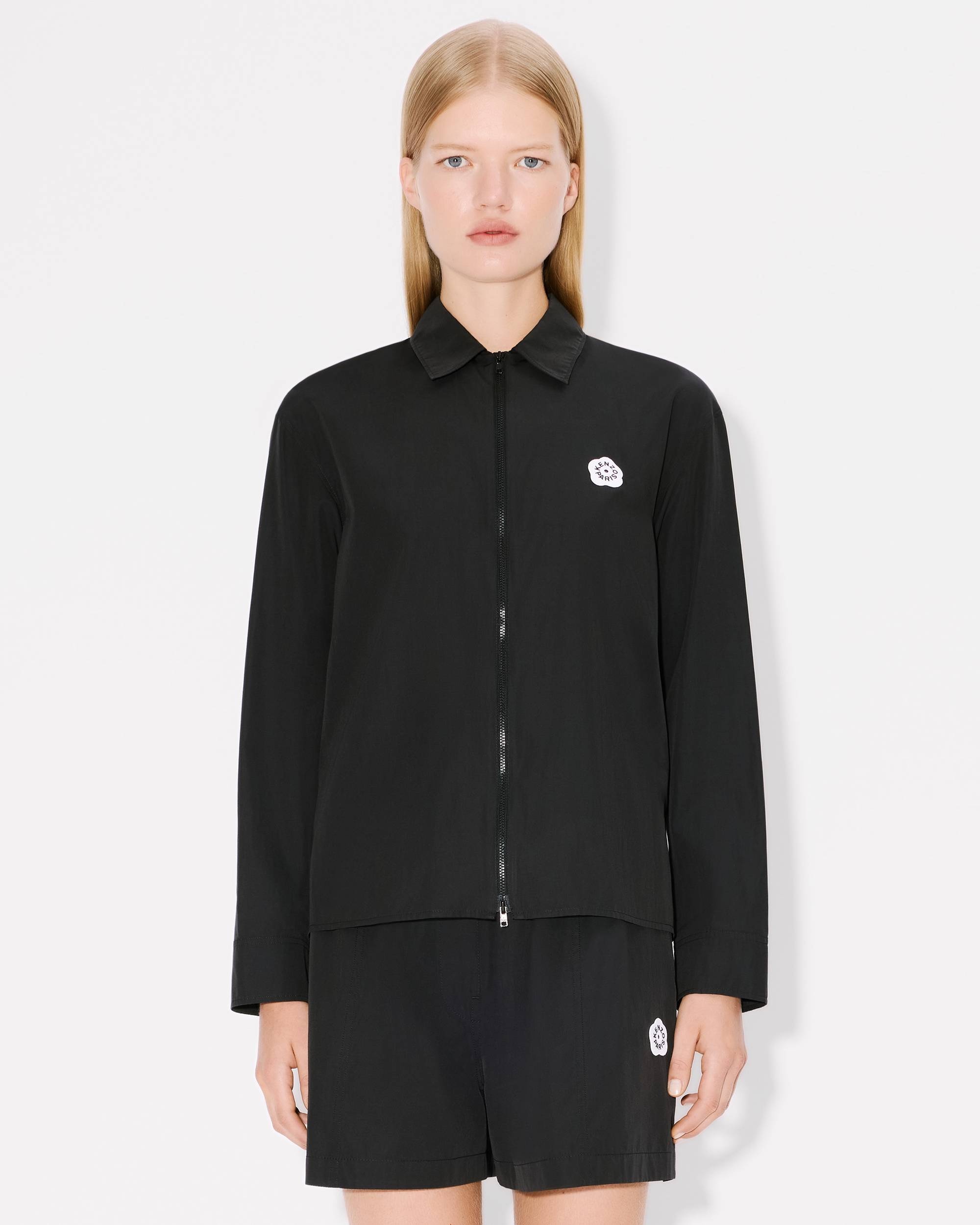 'Boke Flower 2.0' zipped shirt - 3