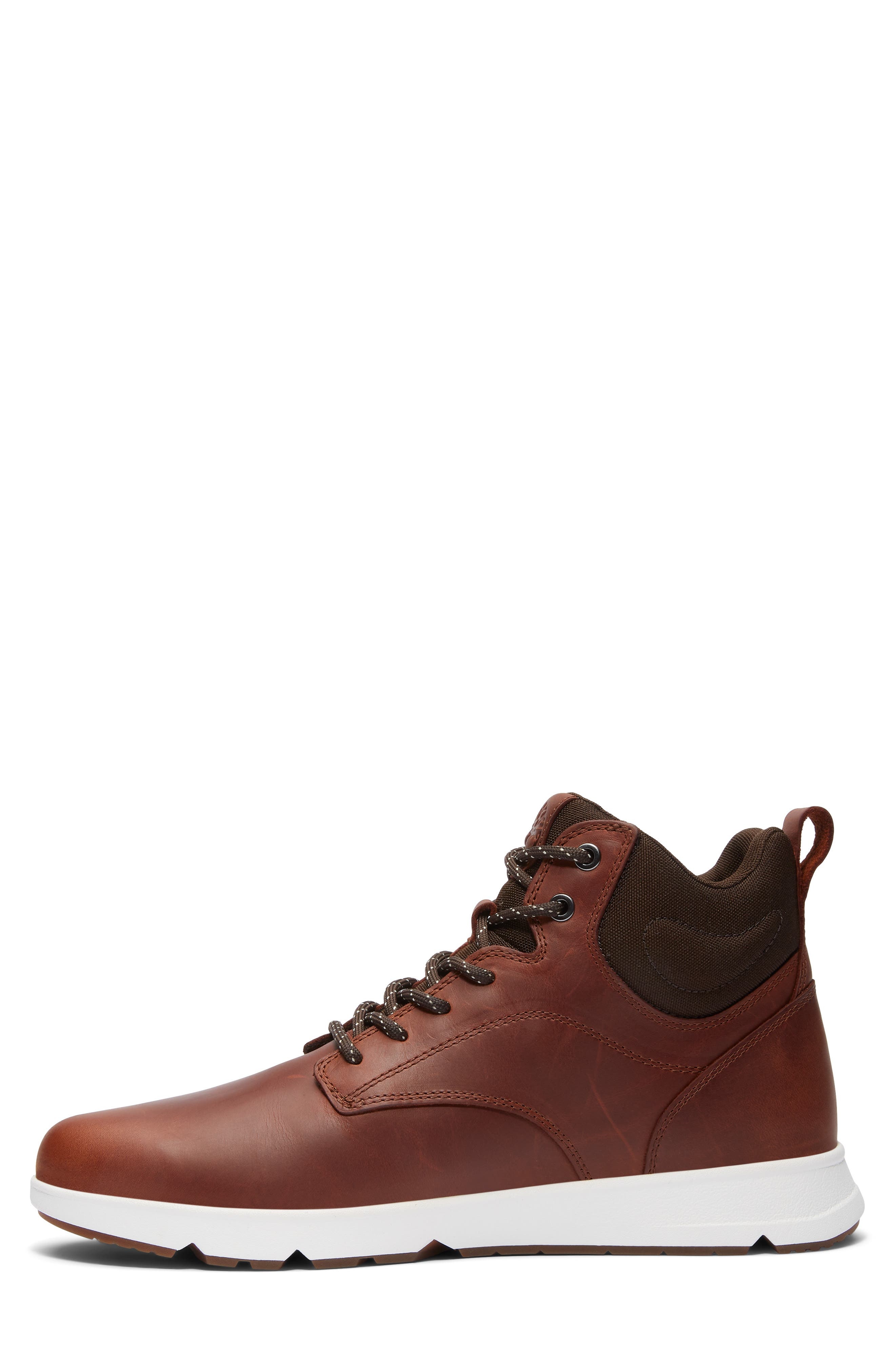 Timberland Parker Street High Top Sneaker in Rust Full Grain at Nordstrom - 8