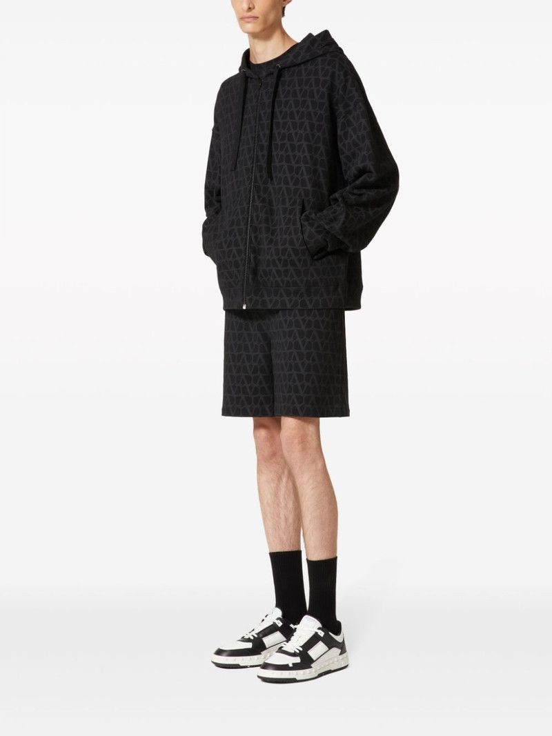 Valentino Toile Iconographe zip-up hoodie outlook