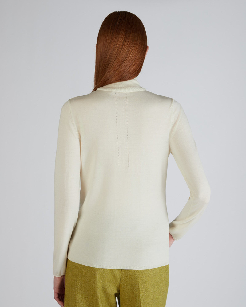 Certified Flexwool slim fit neck sweater 3