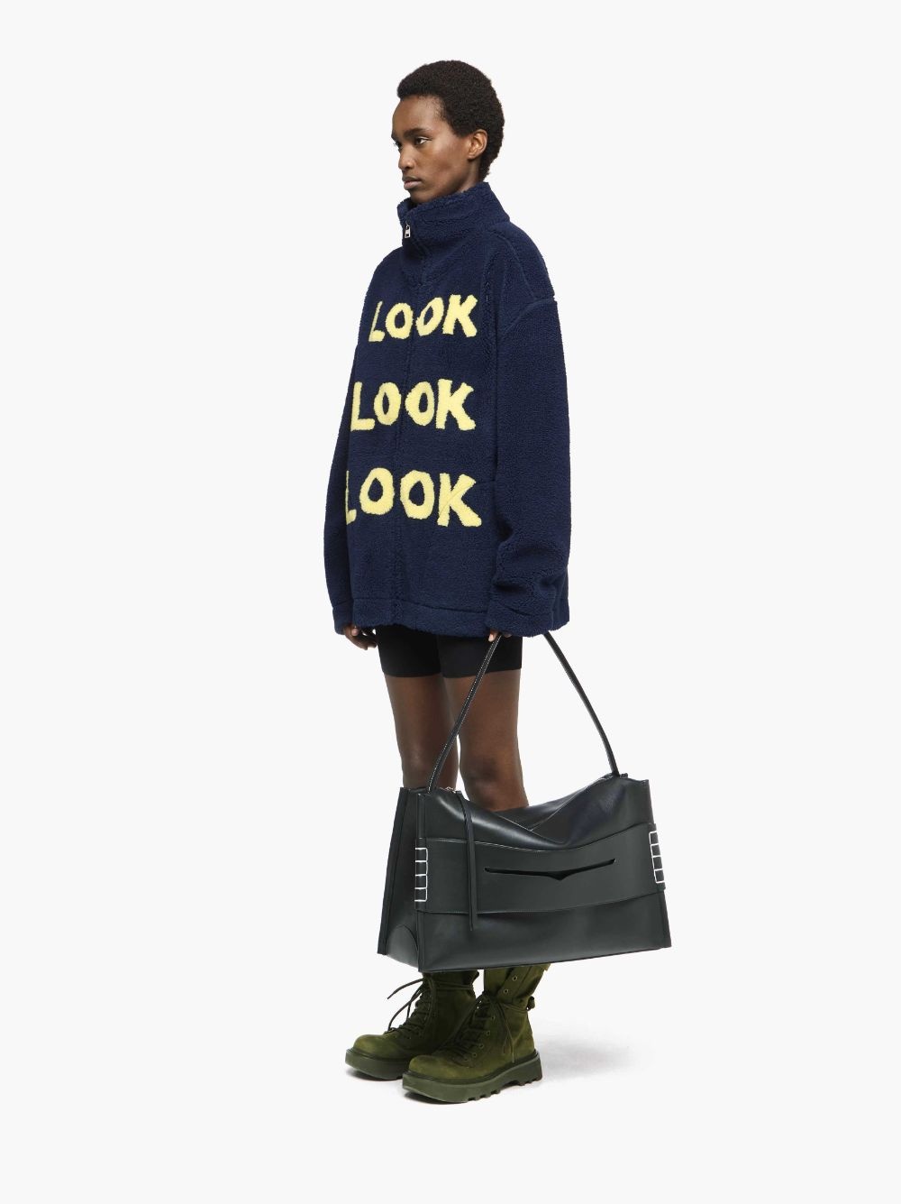 LOOK LOOK LOOK ZIP FRONT JACKET - 4