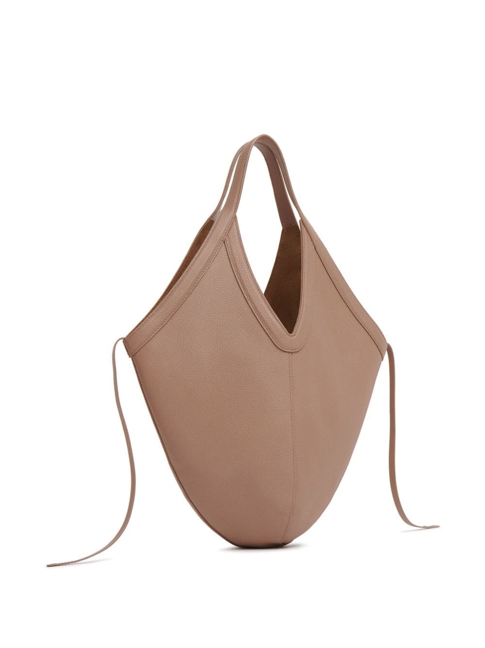 Soft M leather tote bag - 2