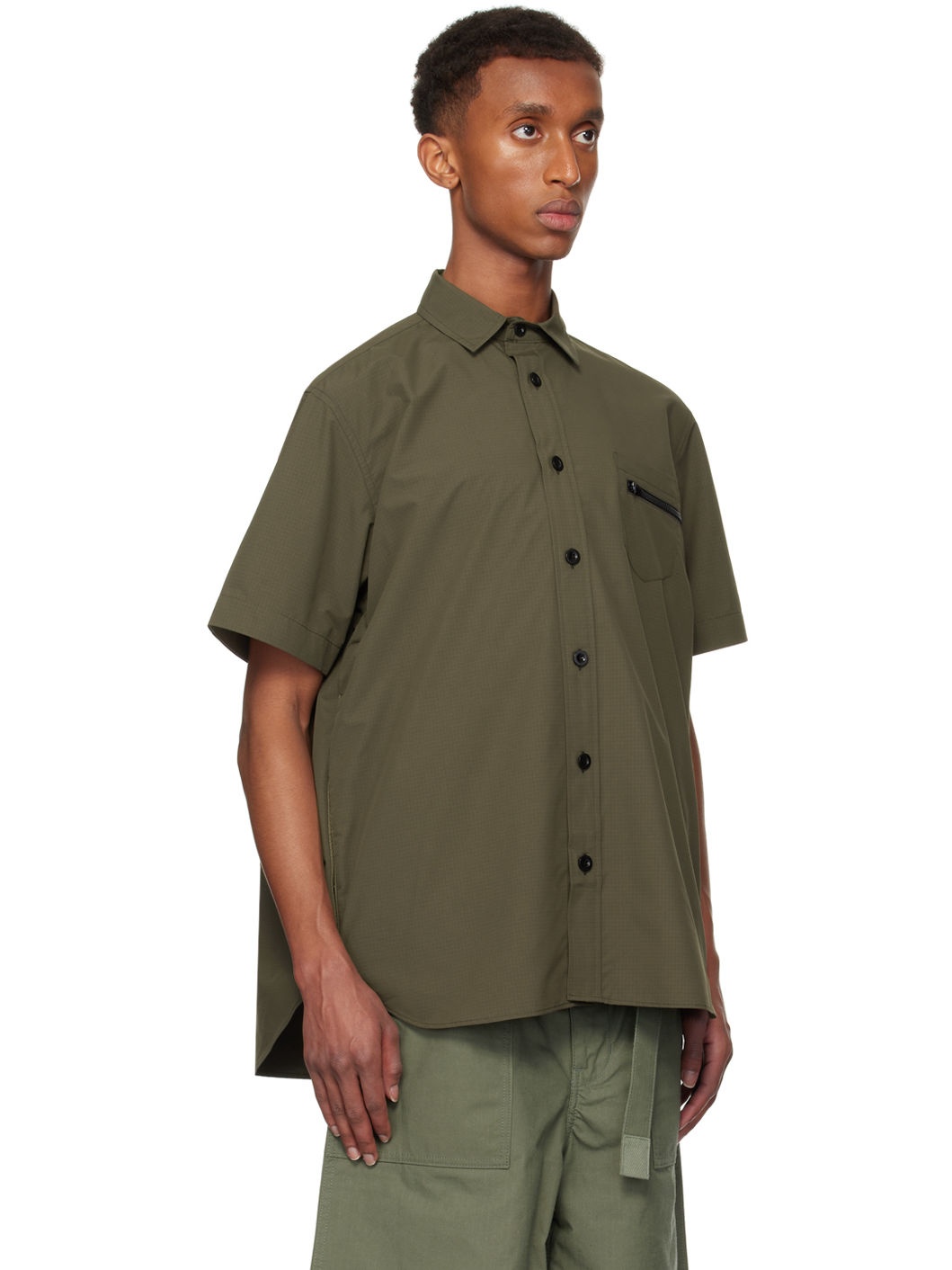 Khaki Ripstop Shirt - 2