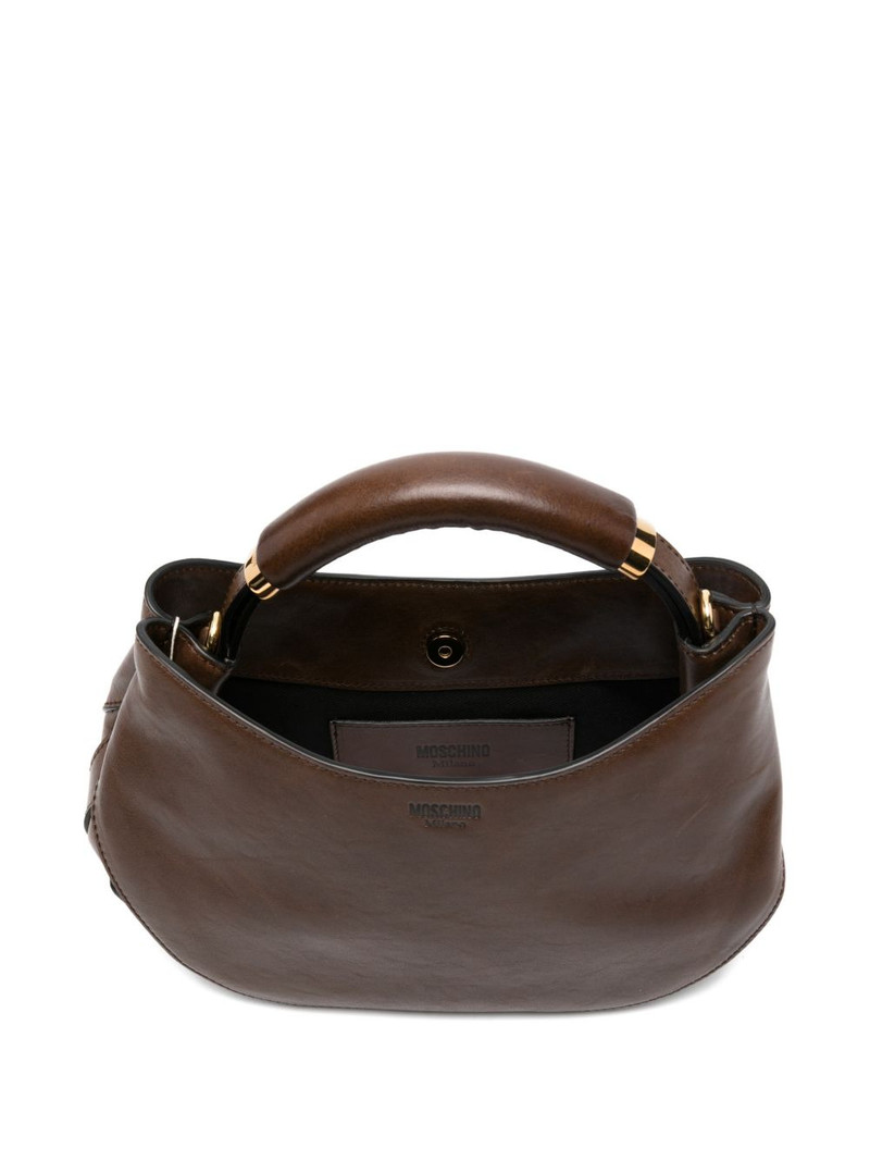 logo-lettering tote bag 5