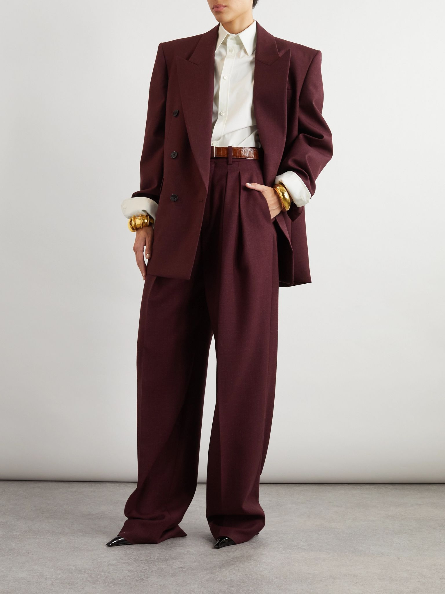 Cotton-poplin shirt White - 2