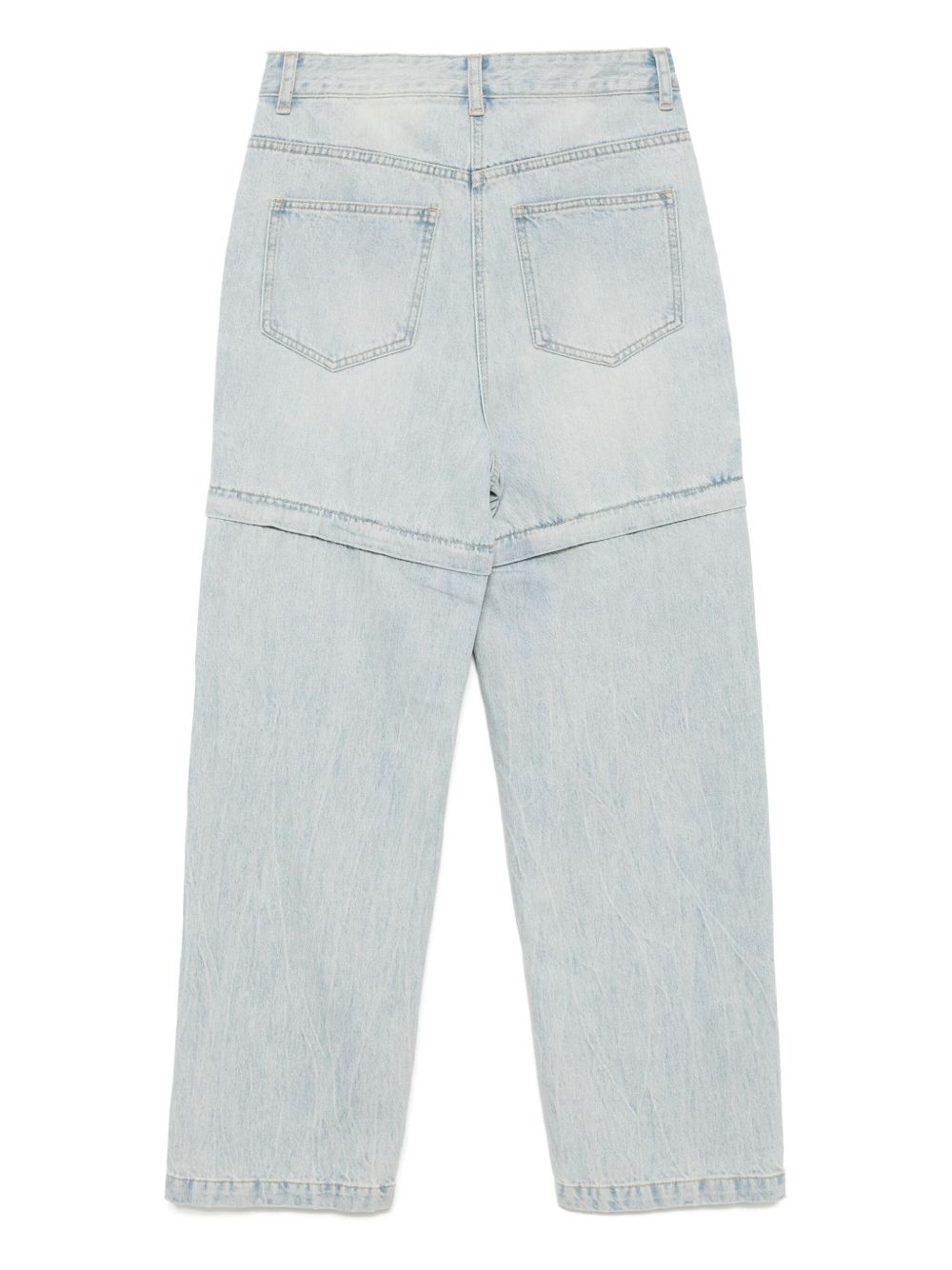 detachable legs jeans - 2