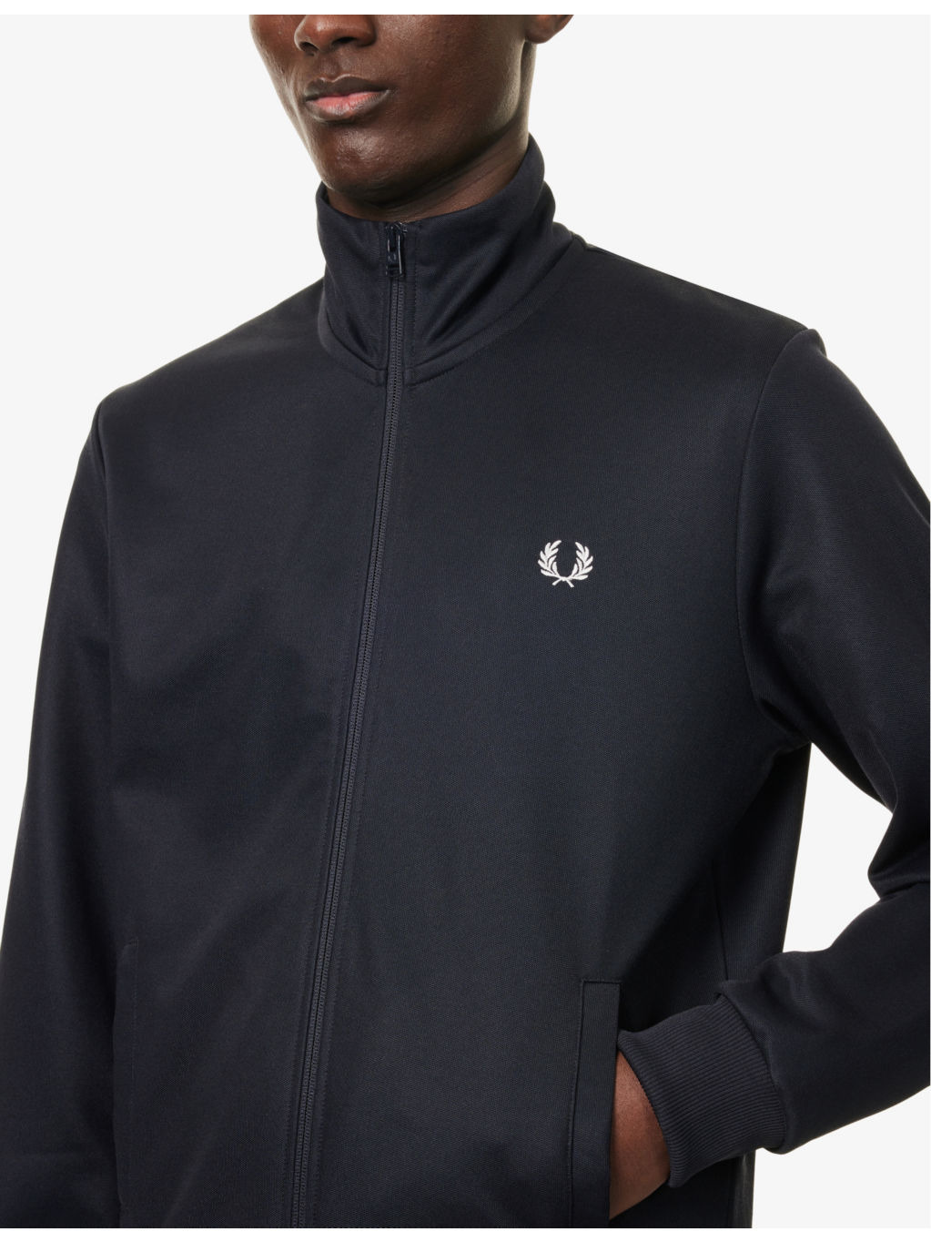 Brand-Embroidered Regular-Fit Woven Jacket - 5