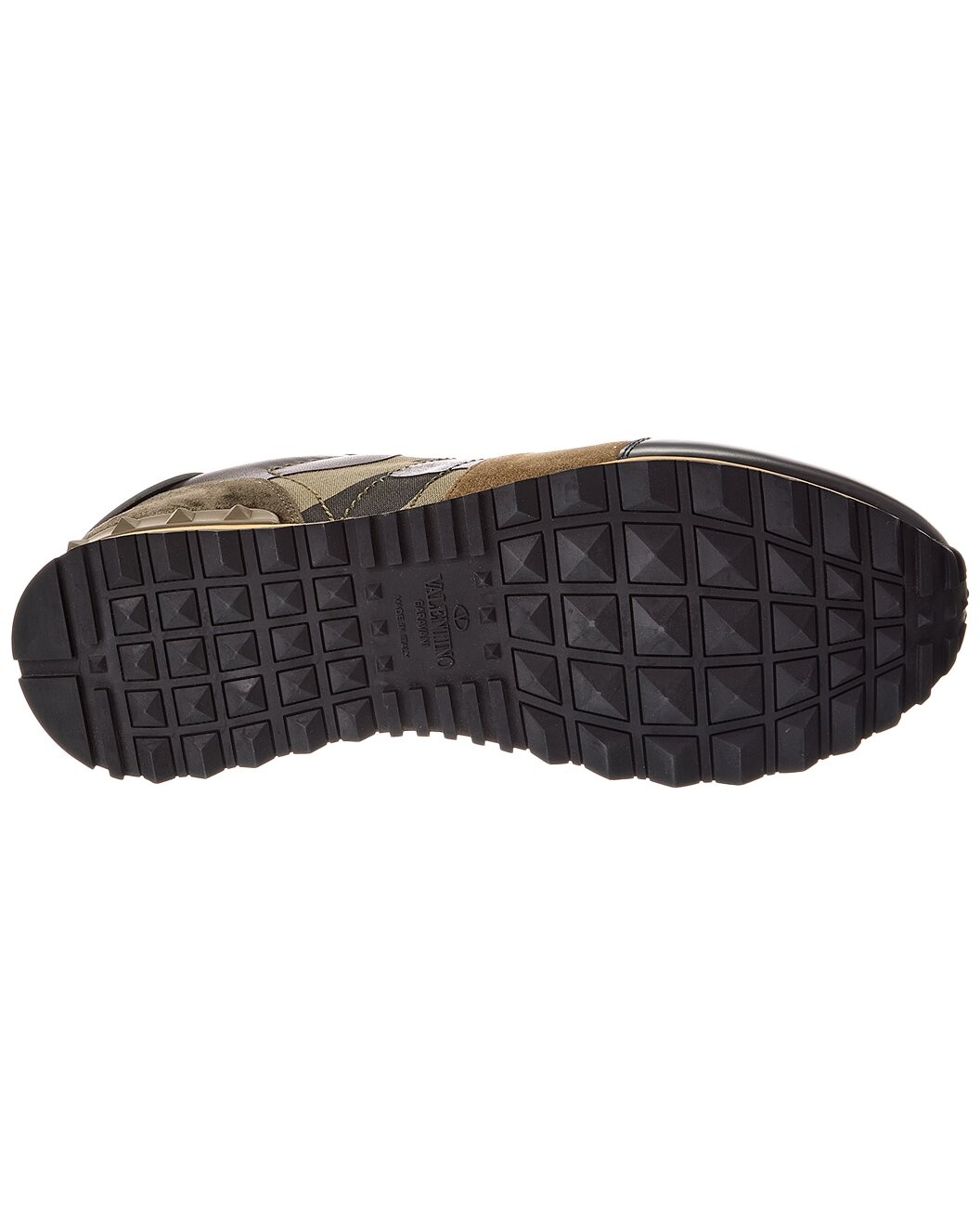Valentino Rockrunner Canvas & Leather Sneaker - 4