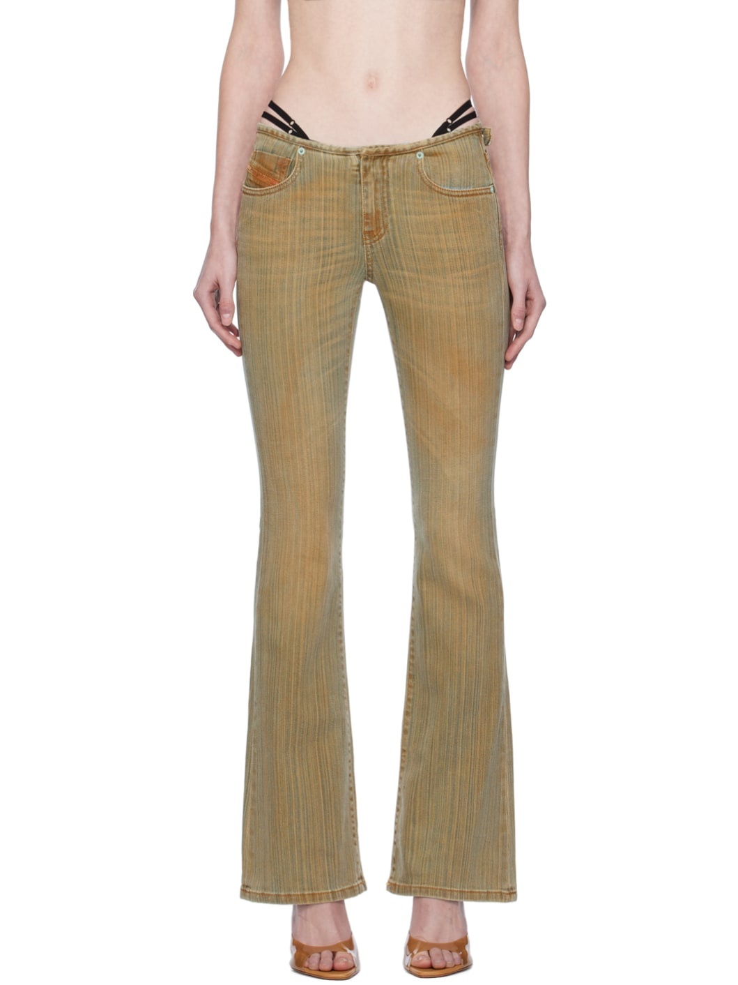 Beige 1969 D-Ebbey Jeans - 1