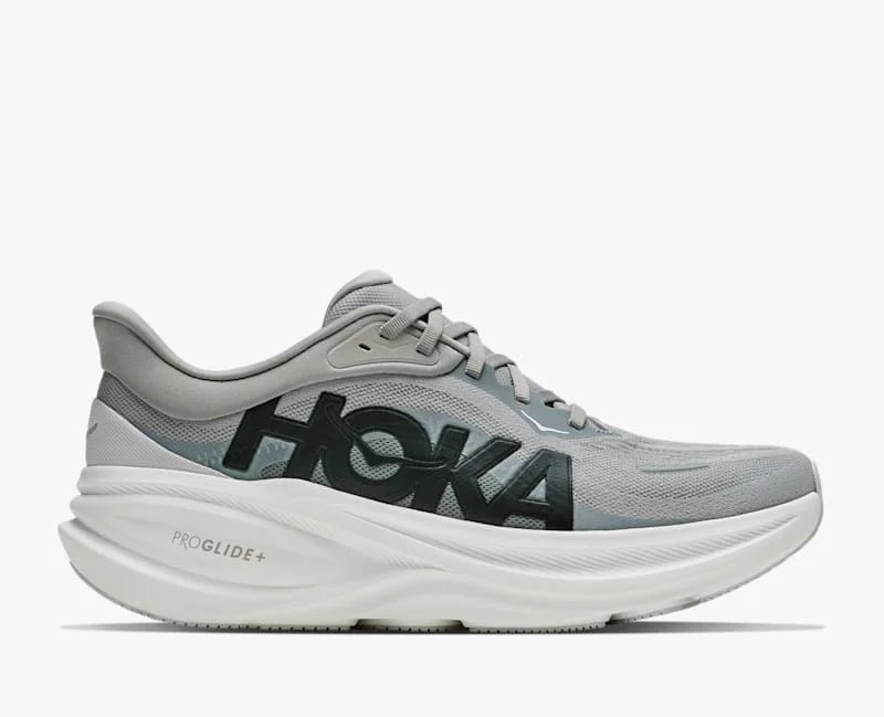 Men's Clifton PRO Road Running Shoes in Stellar Grey/Galactic Grey - 1