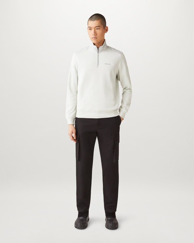 Belstaff ALLOY QUARTER ZIP SWEATSHIRT outlook