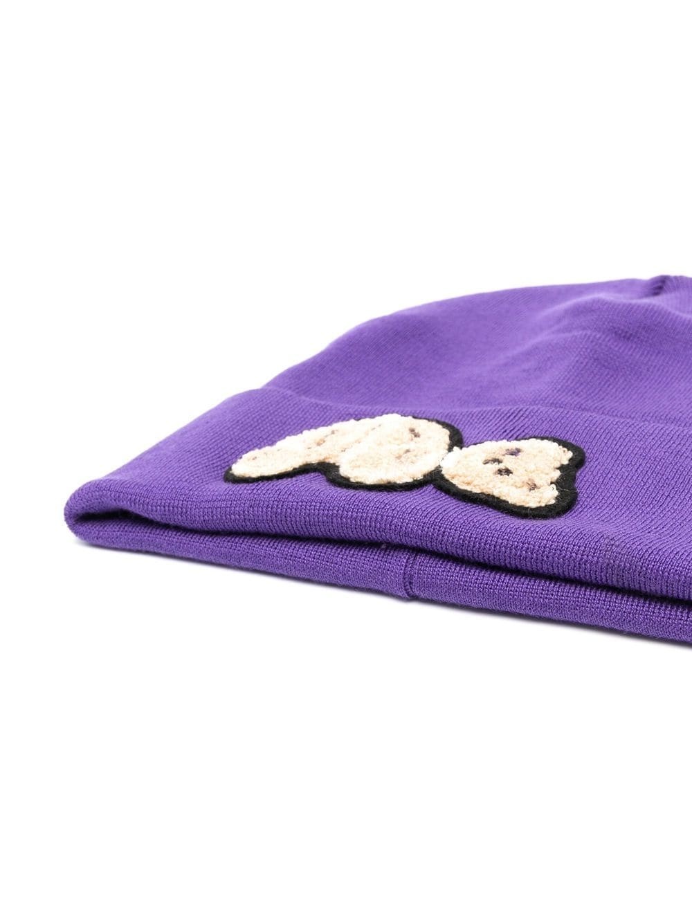 Teddy Bear logo-embroidered beanie - 2