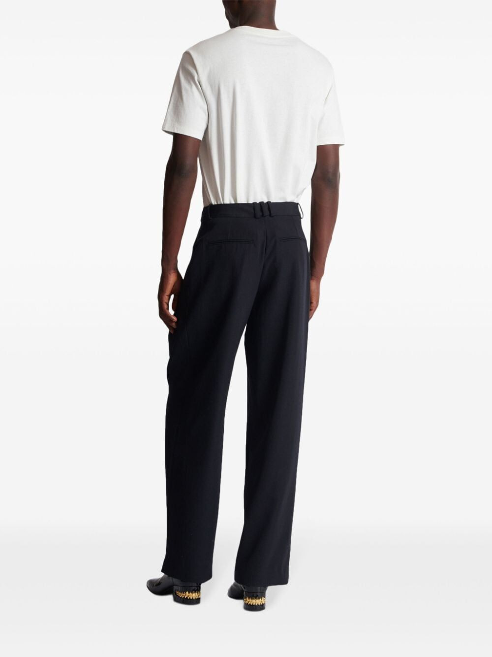 Balmain Men Pleated Gdp Pants - 3