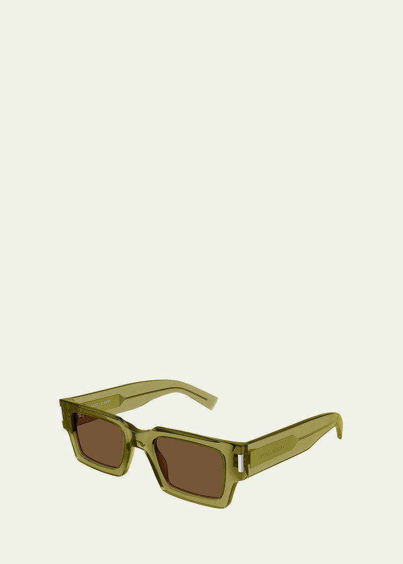 SAINT LAURENT Men's SL 572 Square Sunglasses outlook