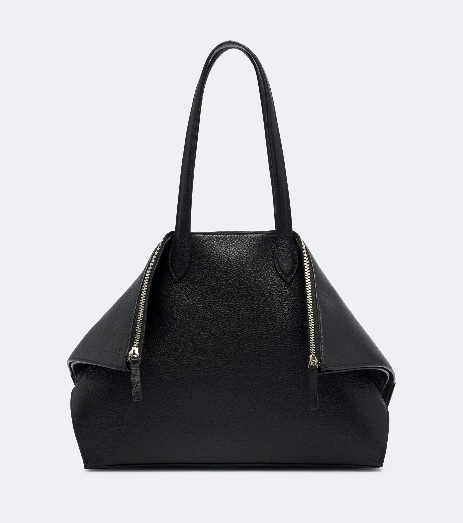 Fold Large leather tote bag - 1