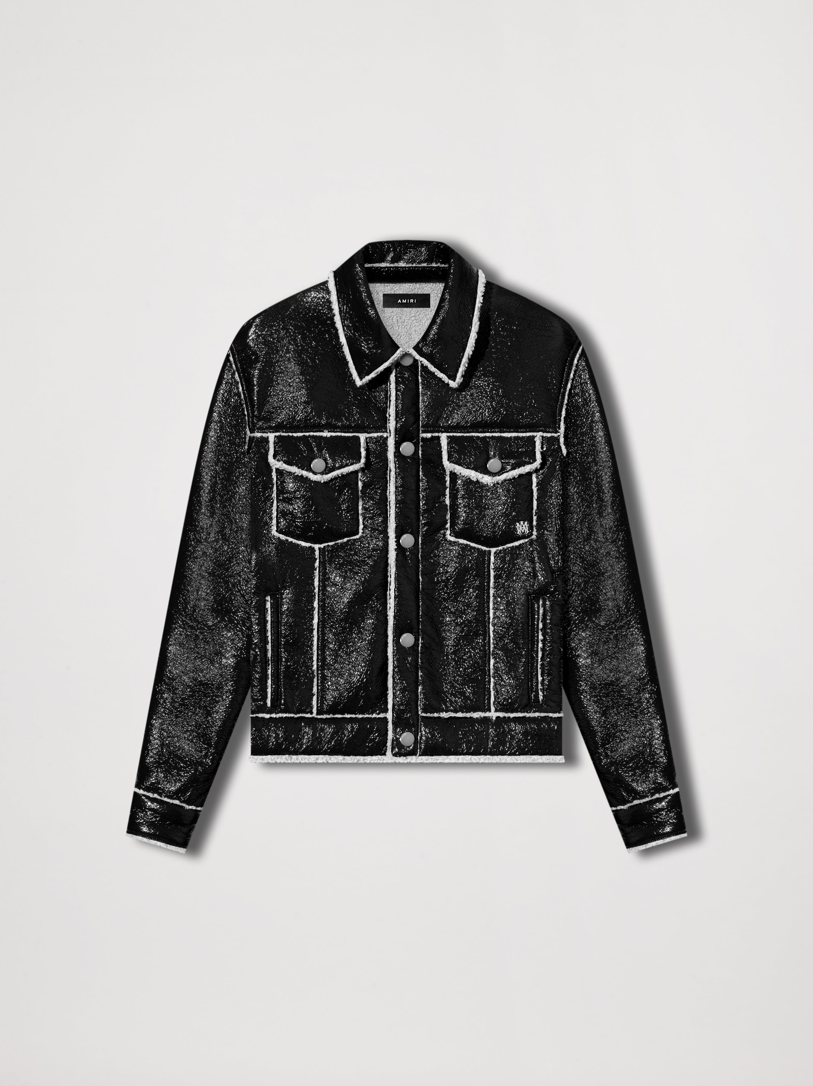 FAUX FUR LINED TRUCKER - 1