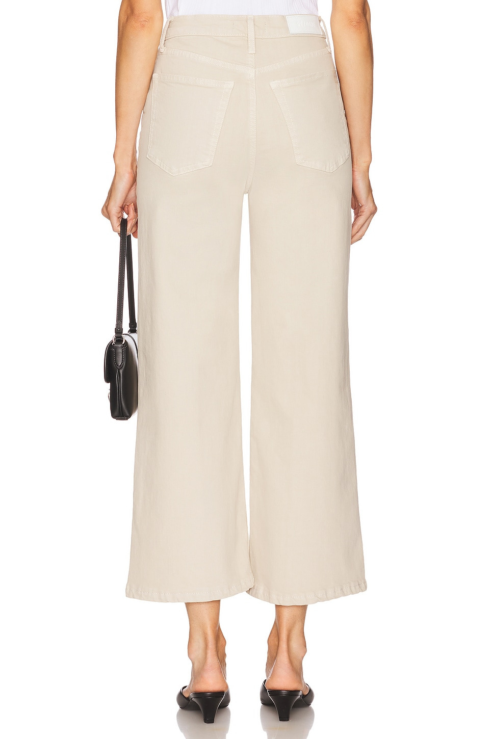 High Rise Wide Leg Crop - 4