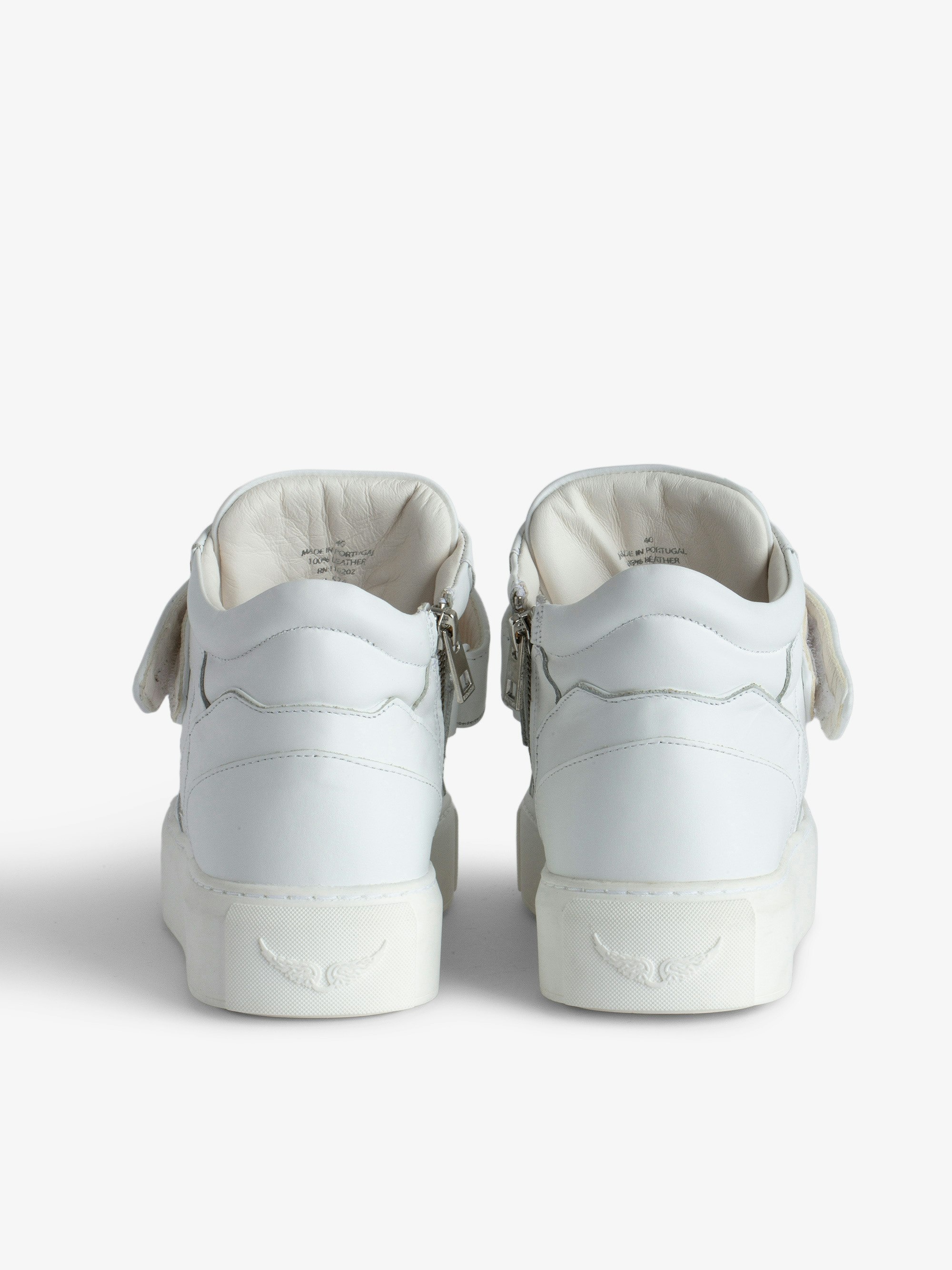 ZV1747 Flash Chunky Mid-Top Trainers - 4