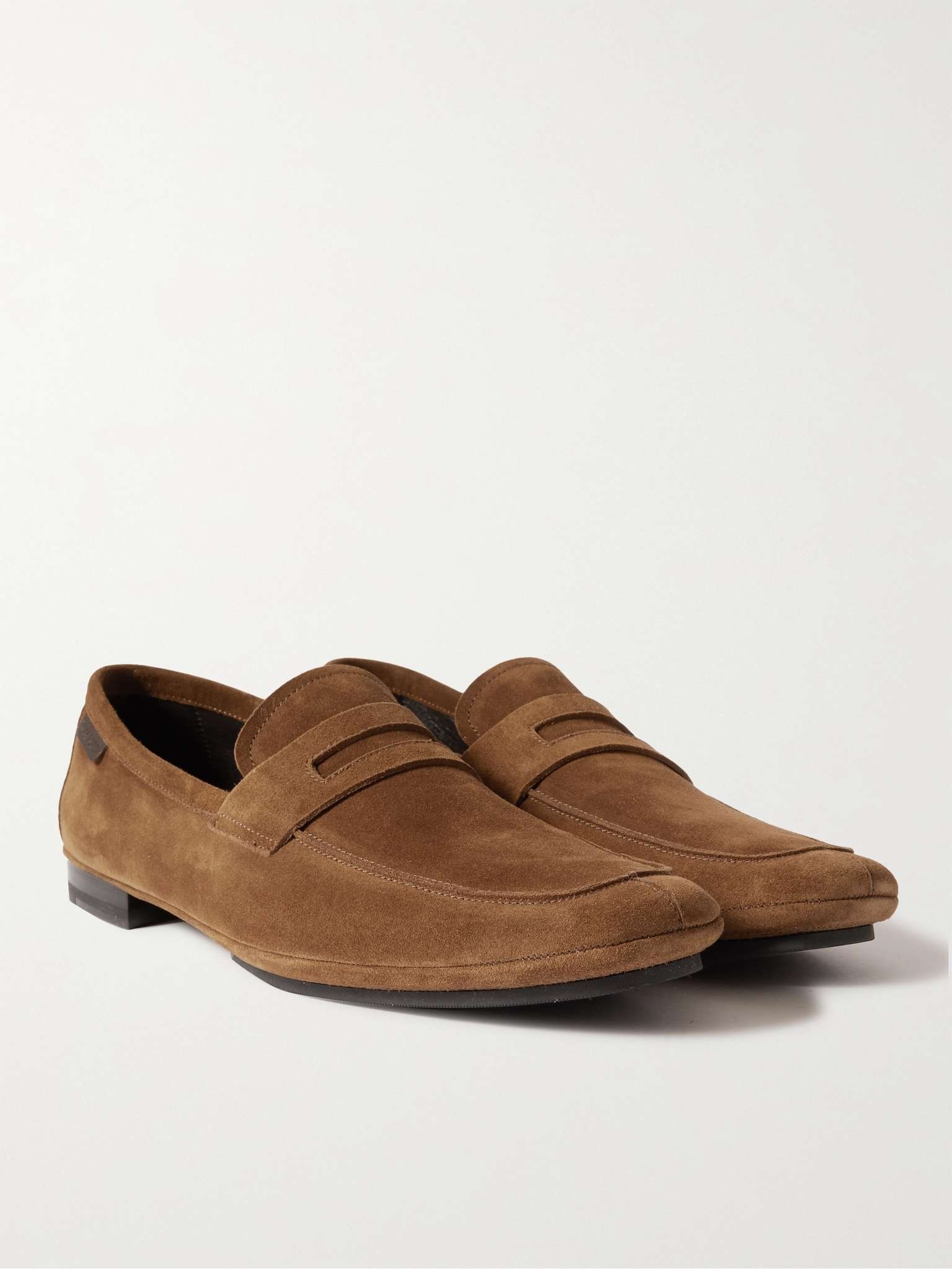 Berrick Suede Penny Loafers - 4