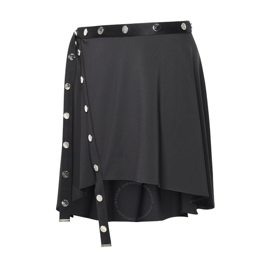 The Attico Asymmetrical Stretch Jersey Mini Skirt - 2