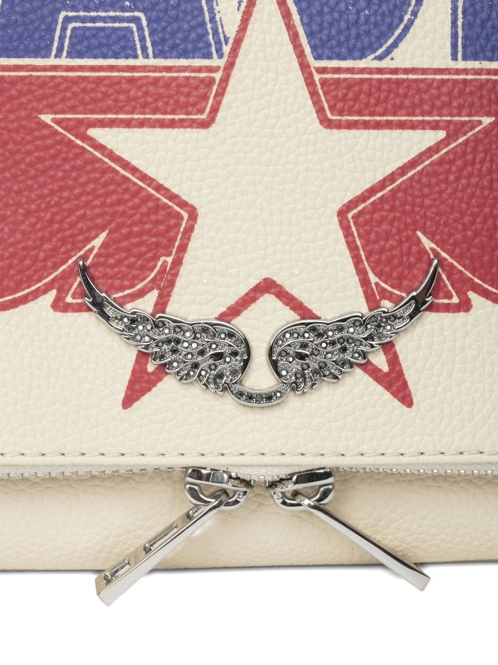 America leather shoulder bag - 6