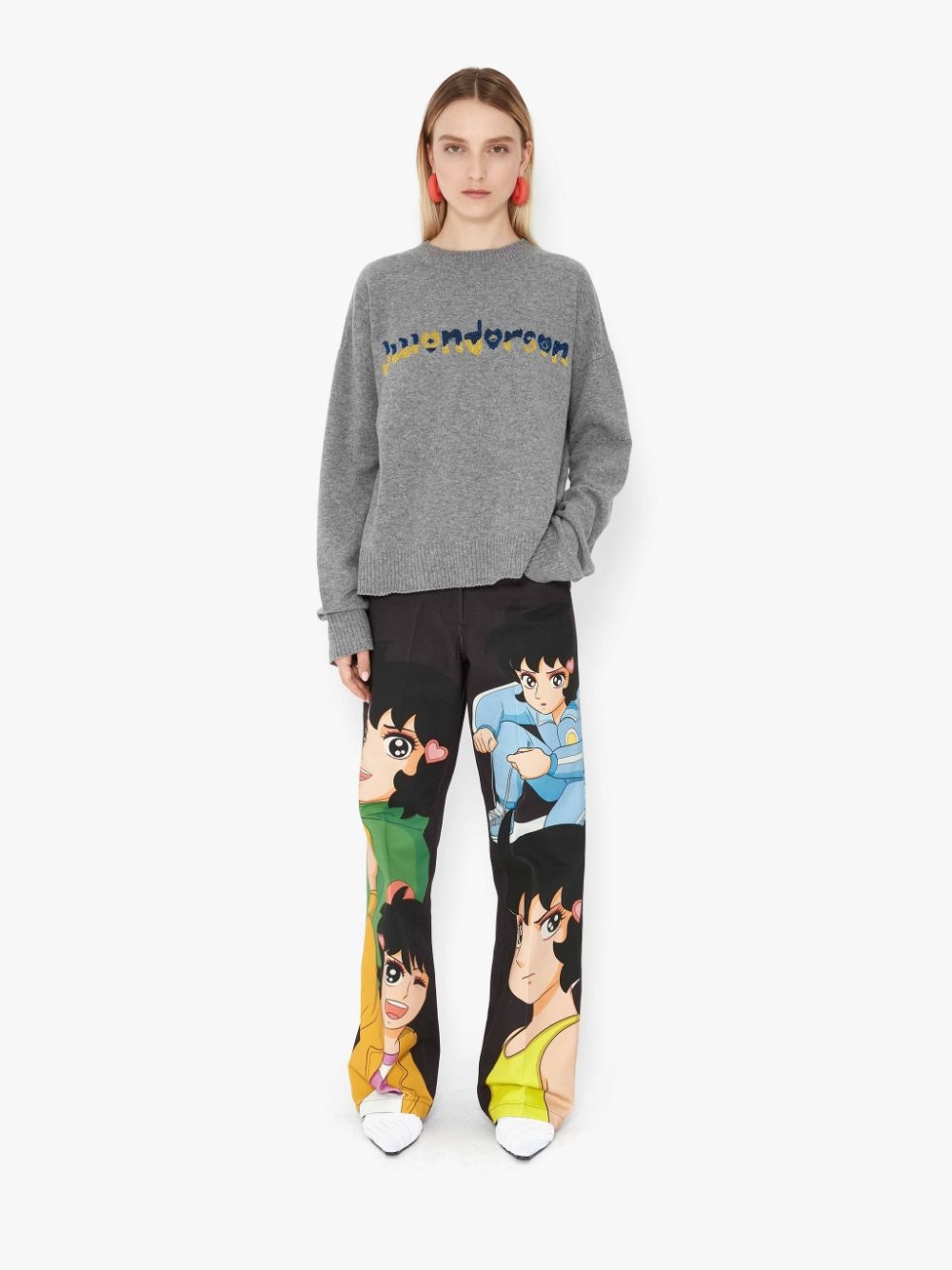 RUN HANY LOGO CREW NECK JUMPER - 2