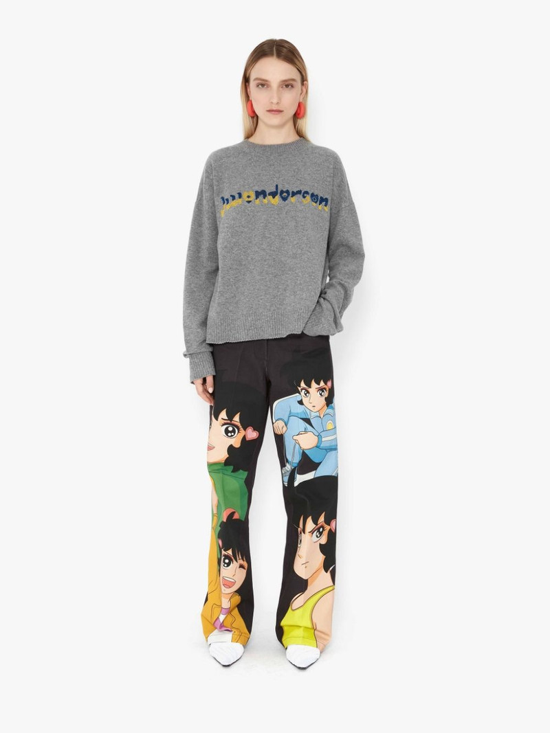 JW Anderson RUN HANY LOGO CREW NECK JUMPER outlook