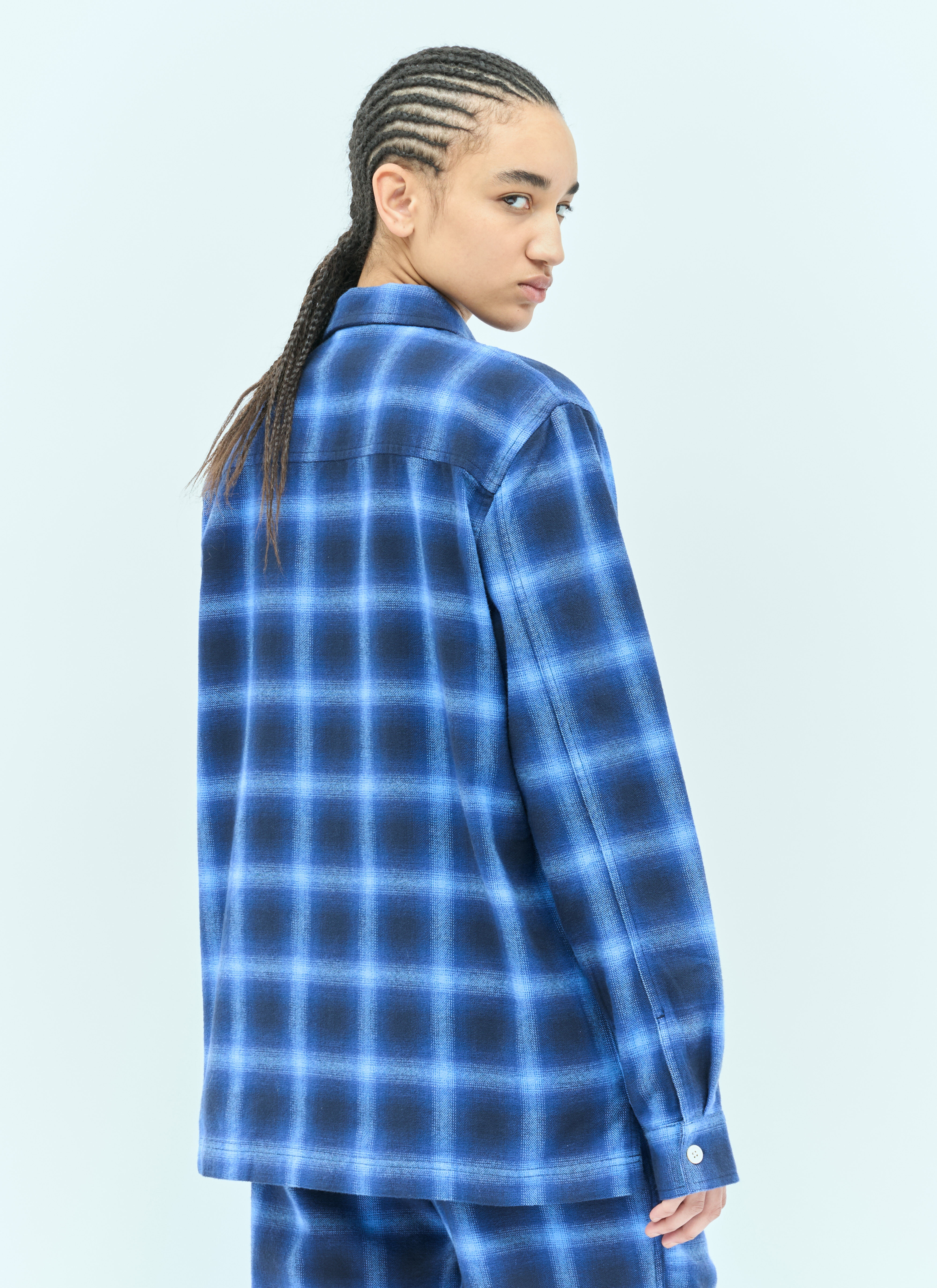 Plaid Pyjama Shirt - 4