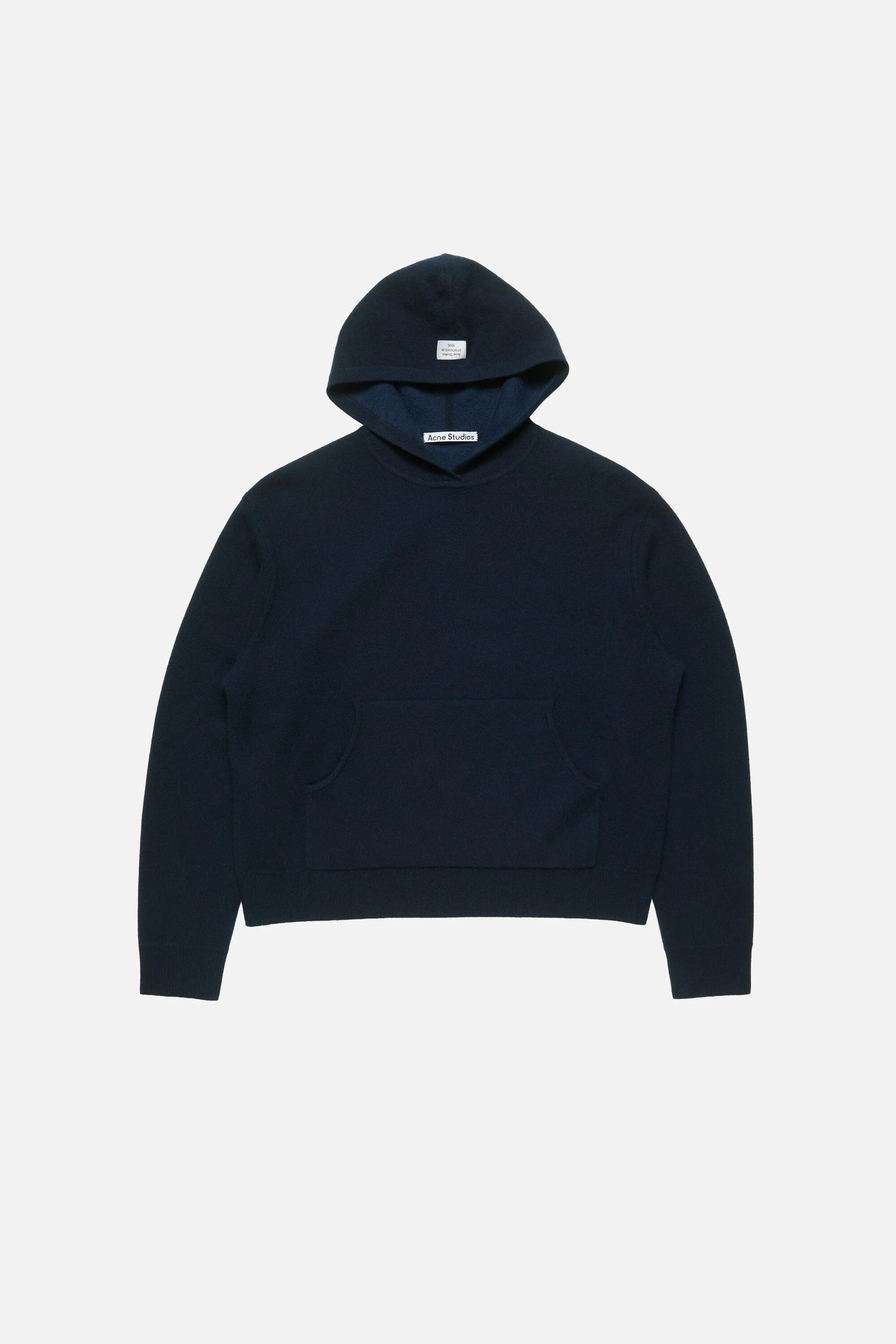 Cashmere hoodie - Ink blue - 1