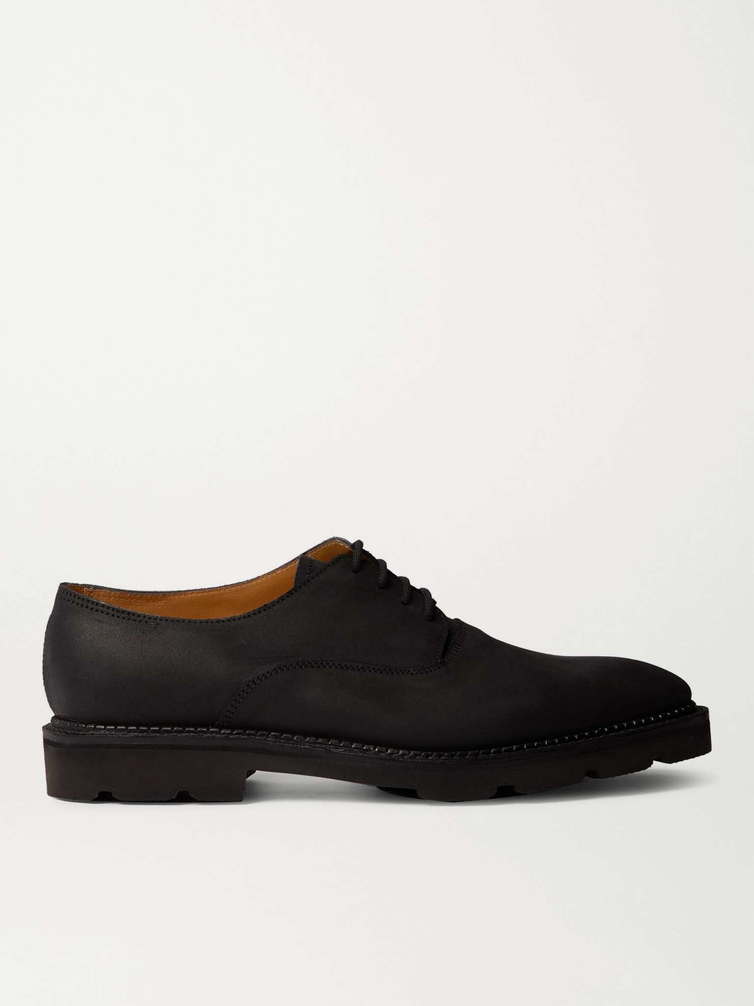 Milton Waxed-Leather Derby Shoes - 1