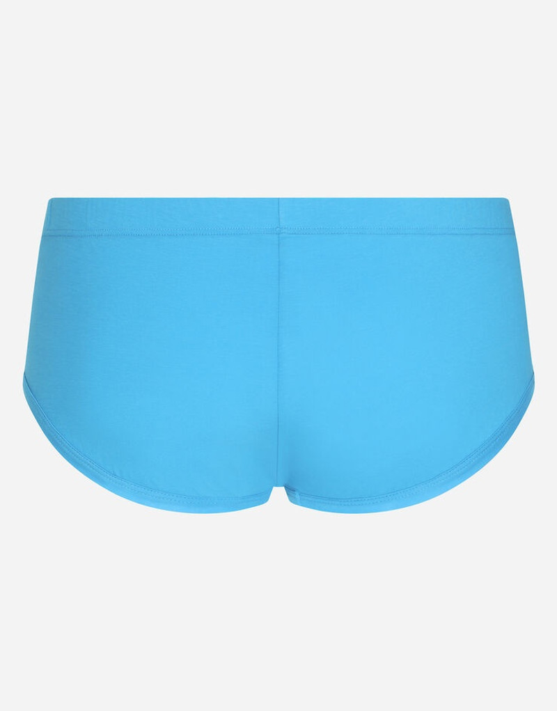 Dolce & Gabbana High-rise two-way stretch jersey Brando briefs with tag outlook