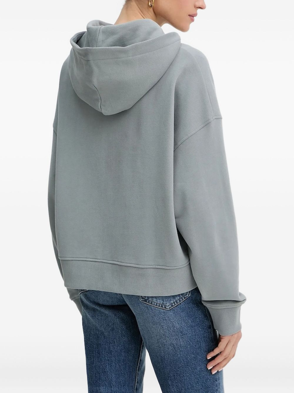 embellished-logo hoodie - 2