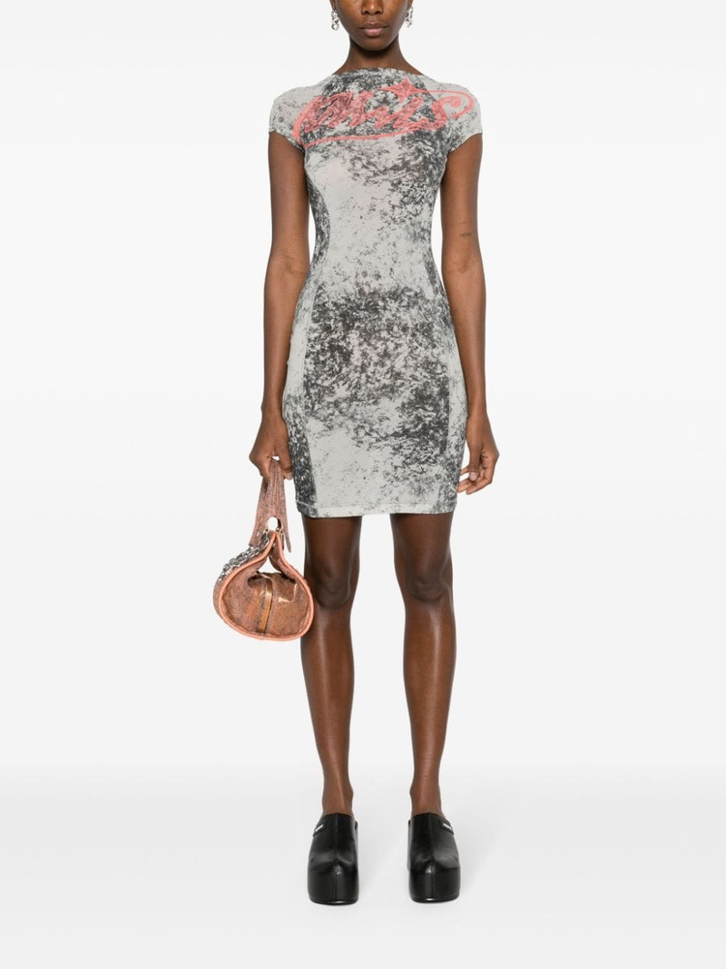 KNWLS Turbo logo-print dress outlook