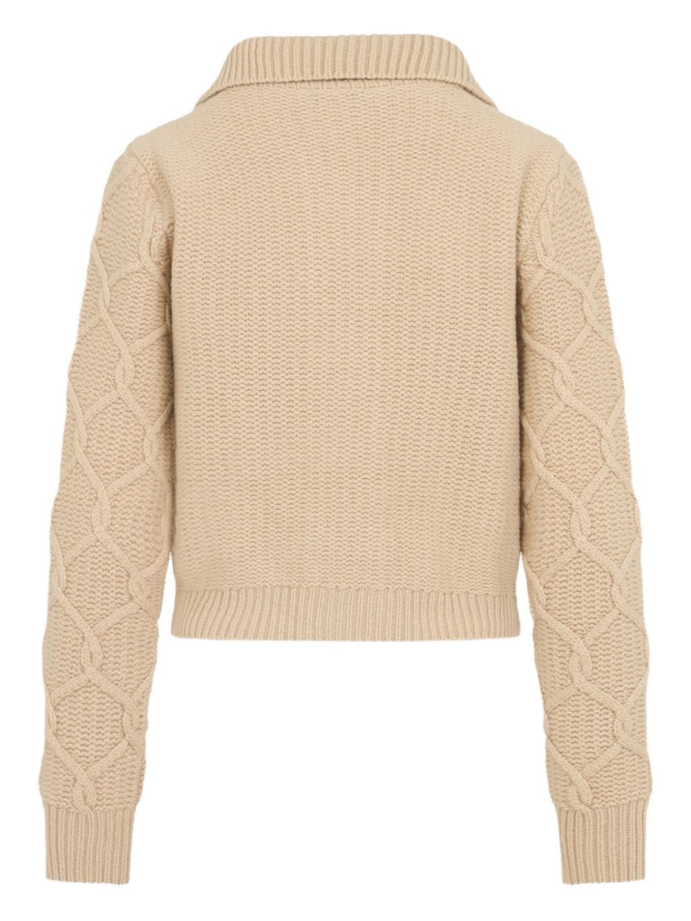 floral-embroidered cardigan - 2