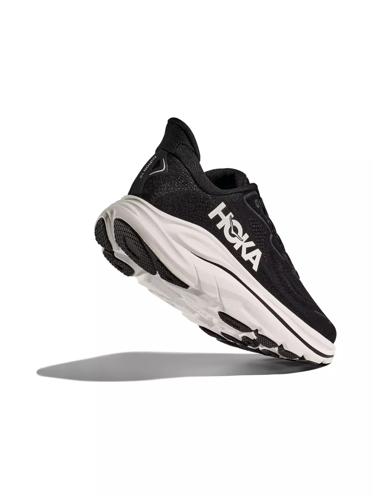 Clifton 10 "Black/White" Women's Running Shoe - 7