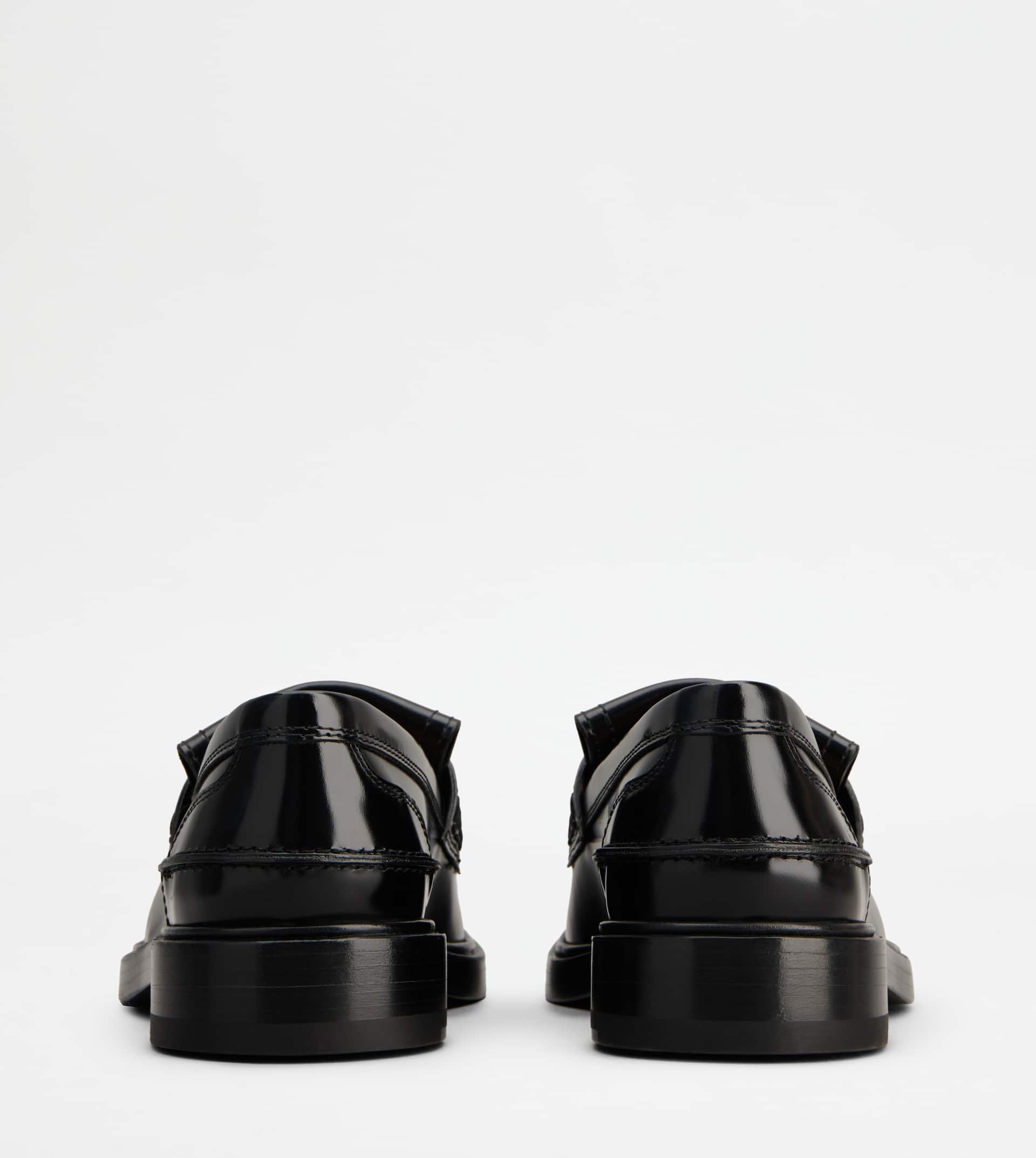 LOAFERS IN LEATHER - BLACK - 2