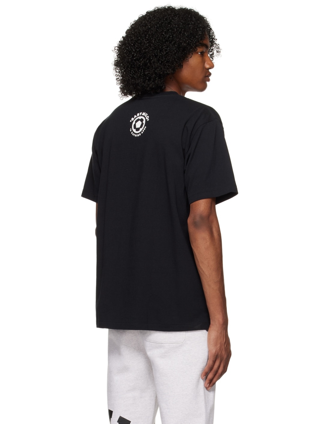 Black 'Baby Milo' Soccer T-Shirt - 3