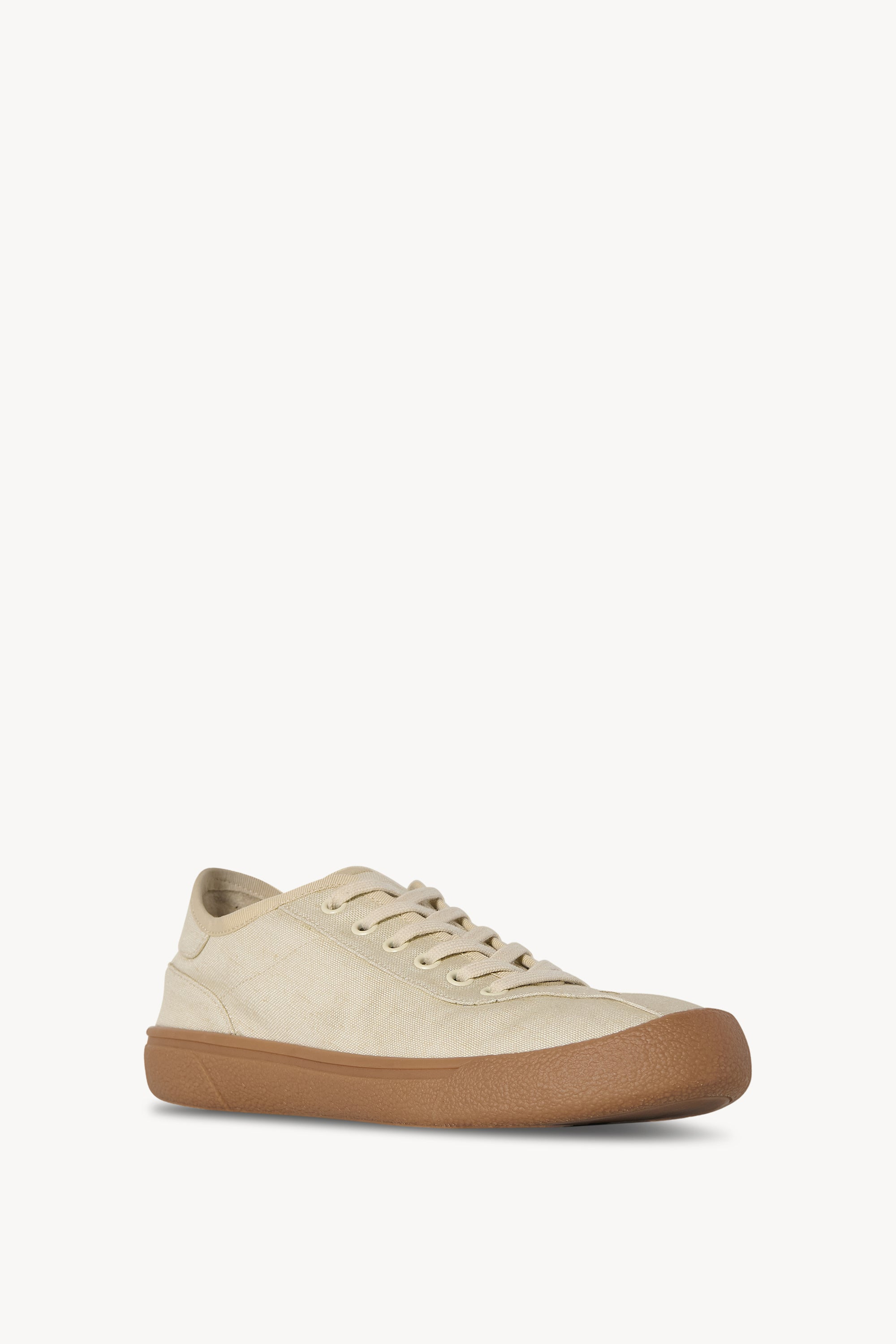 Canvas Sneaker in Viscose and Linen - 2