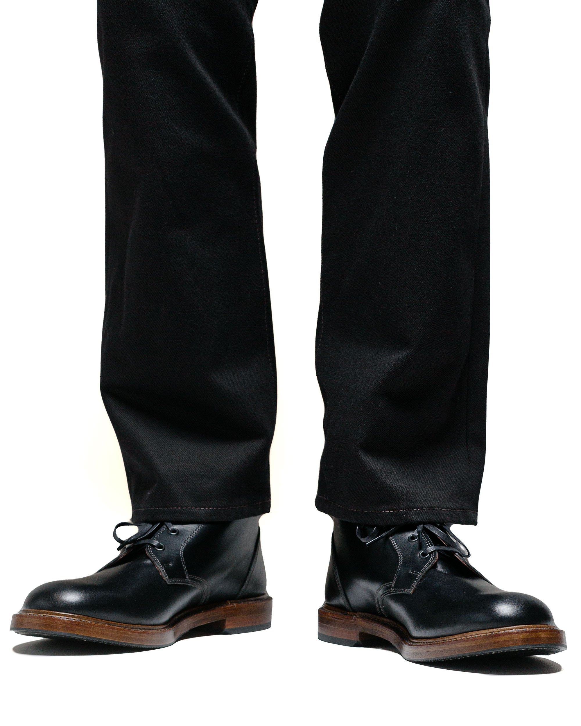 The Steadfast Chukka Boots French Calfskin Black - 5