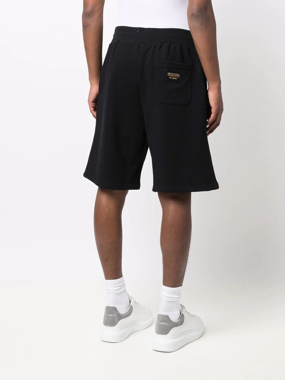 logo-plaque track shorts - 8