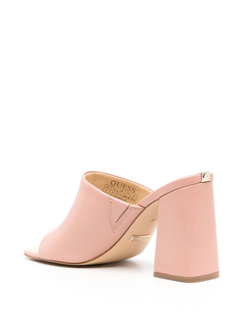 Keila 95mm leather mules 3