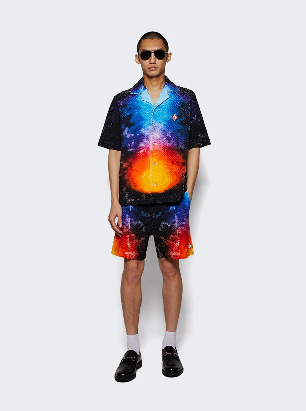 Jacquard Monogram Shirt Tie Dye - 5
