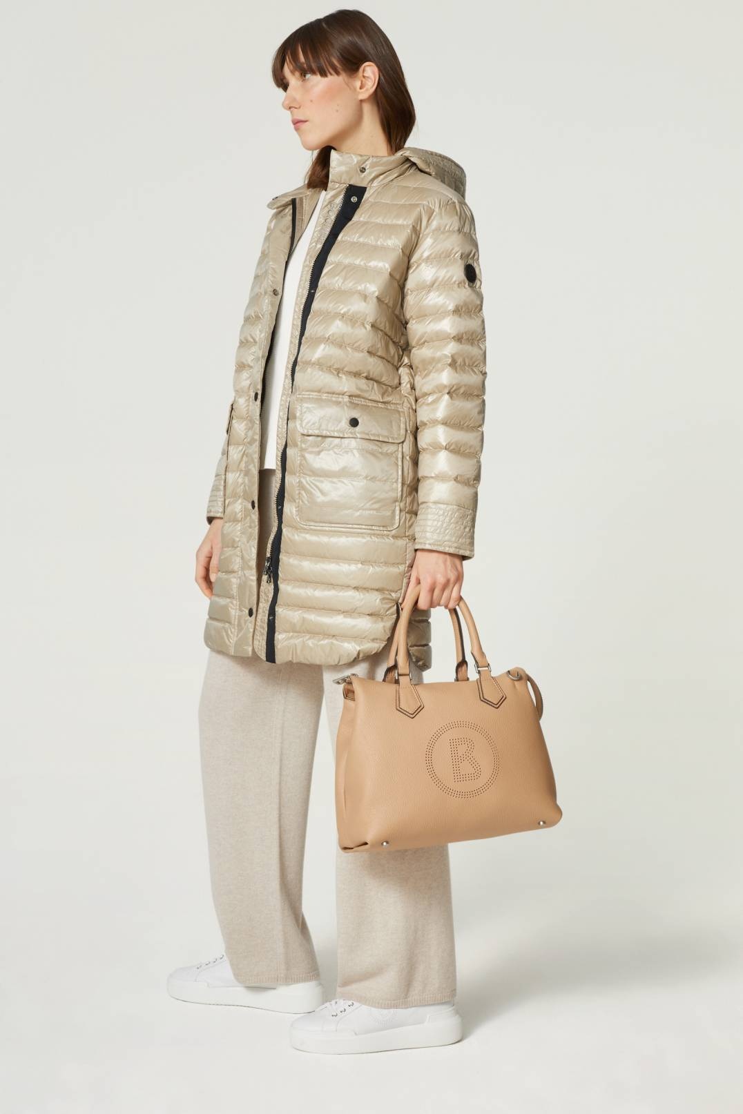 SULDEN FRIDA HANDBAG IN CAPPUCCINO - 7