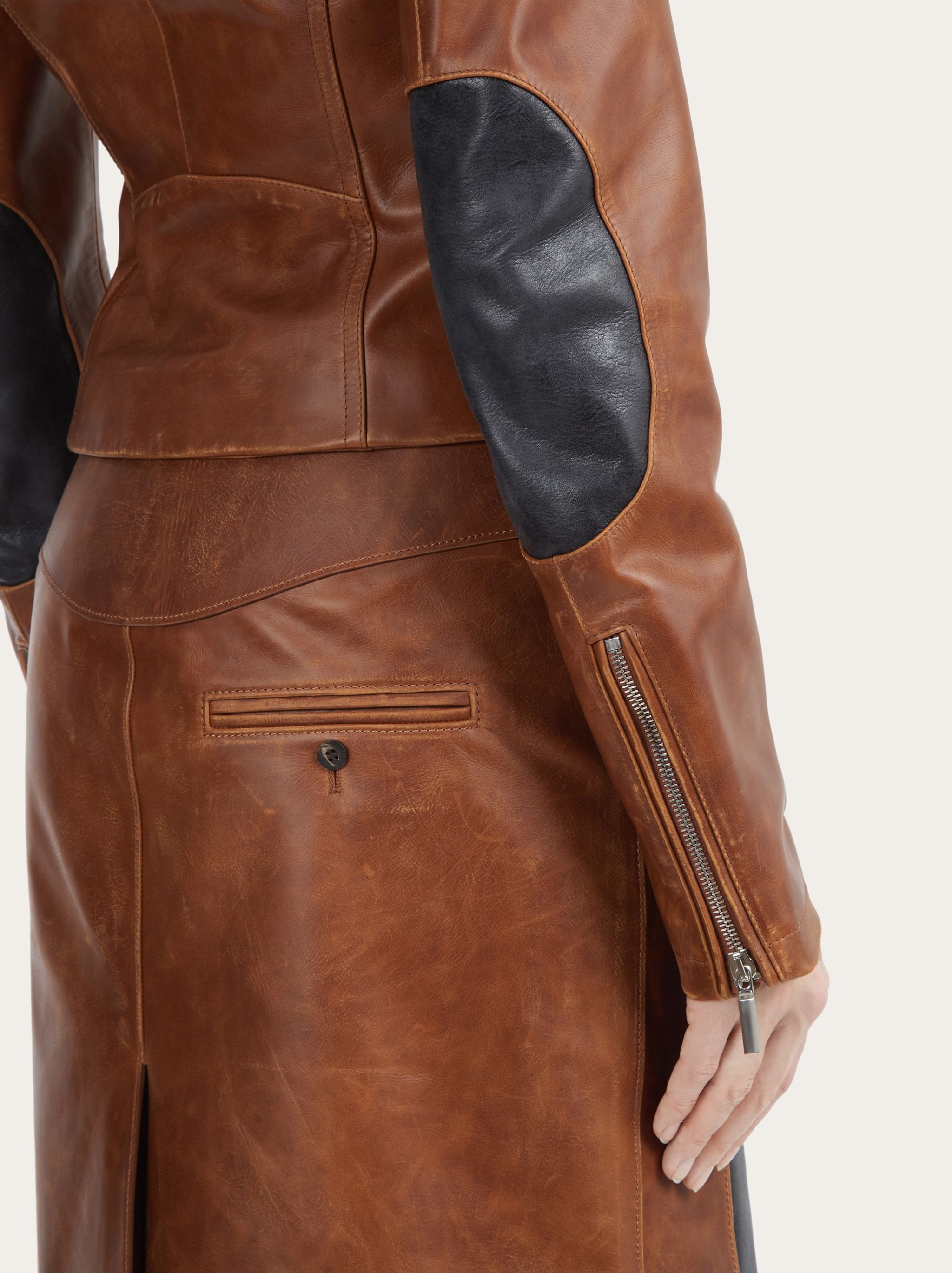 Short nappa jacket - 4