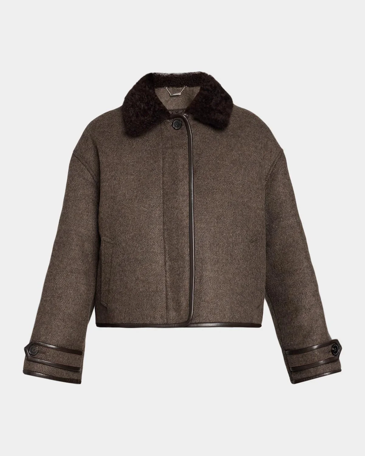 Orien Contrast-Collar Jacket - 1