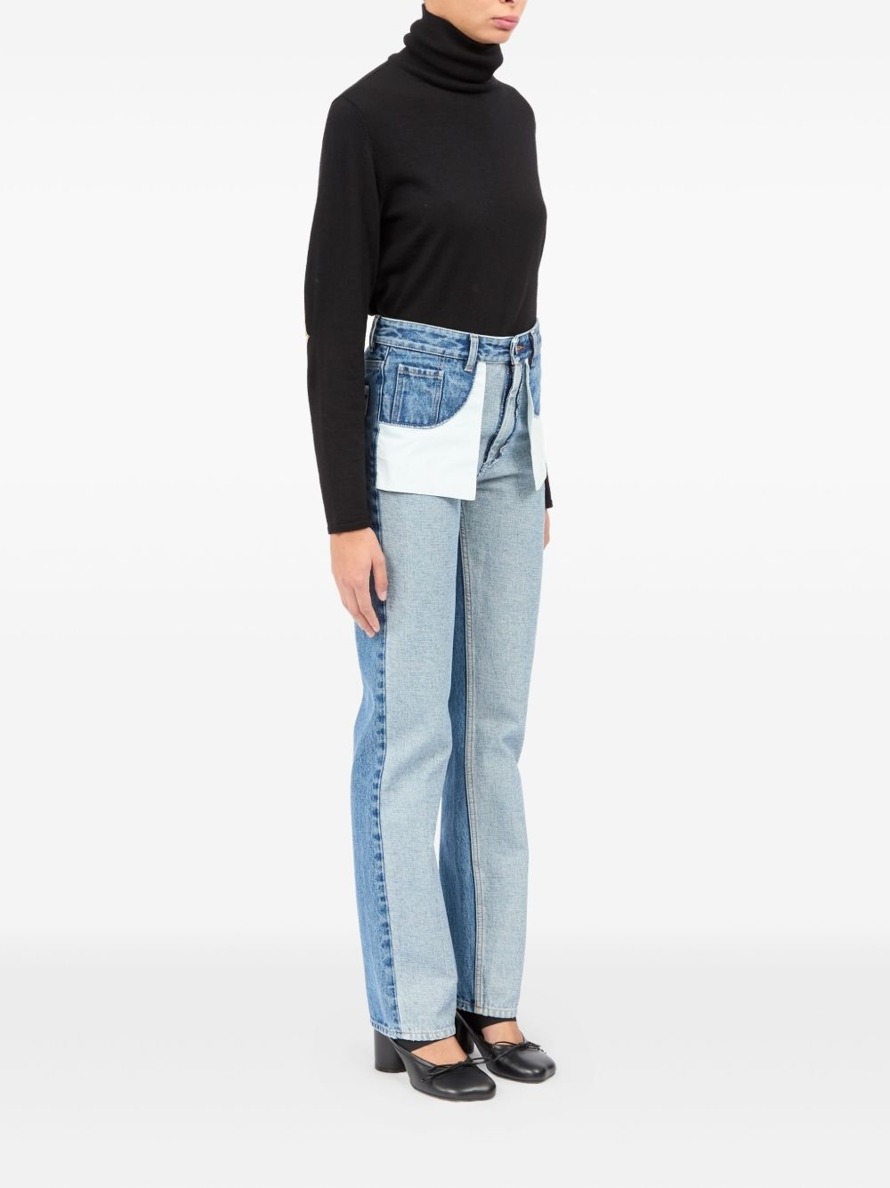 inside-out seams jeans - 3