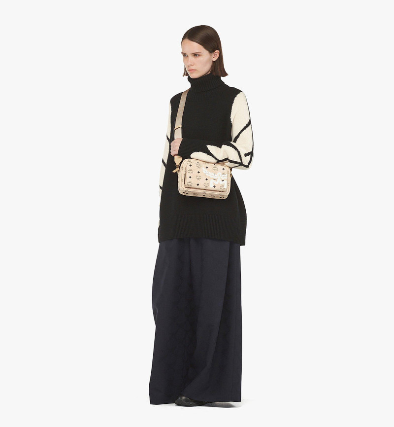 MCM Aren Crossbody in Mega Laurel Visetos outlook