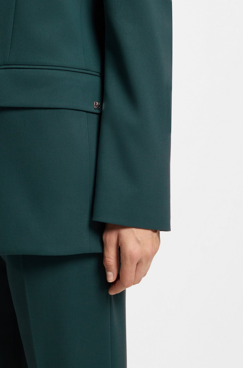 REGULAR-FIT BLAZER WITH LONG LENGTH 6